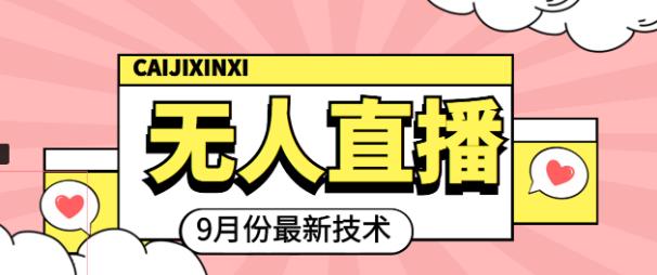 九月最新无人直播技术，0基础新手小白也能轻松玩转无人直播￼-91网创