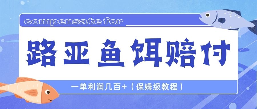 最新路亚鱼饵打假赔付玩法，一单利润几百+（保姆级教程）-91网创