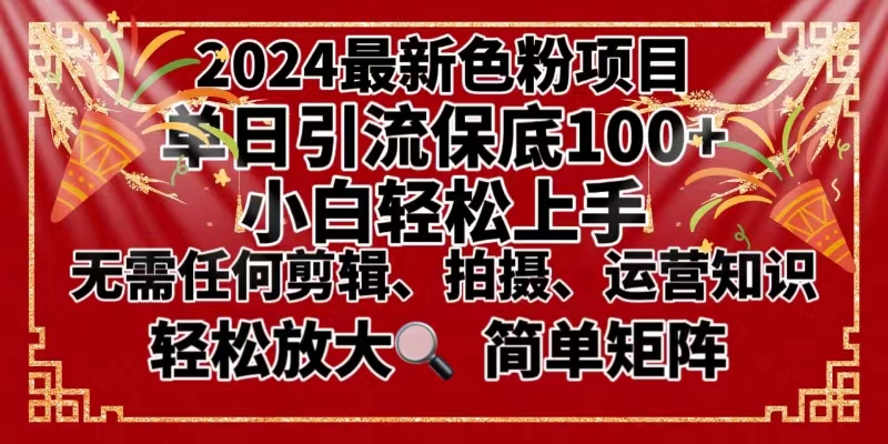 2024最新换脸项目，小白轻松上手，单号单月变现3W＋，可批量矩阵操作放大-91网创