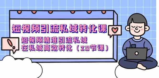 （9926期）短视频引流 私域转化课，短视频精准引流私域，在私域高效转化（20节课）-91网创