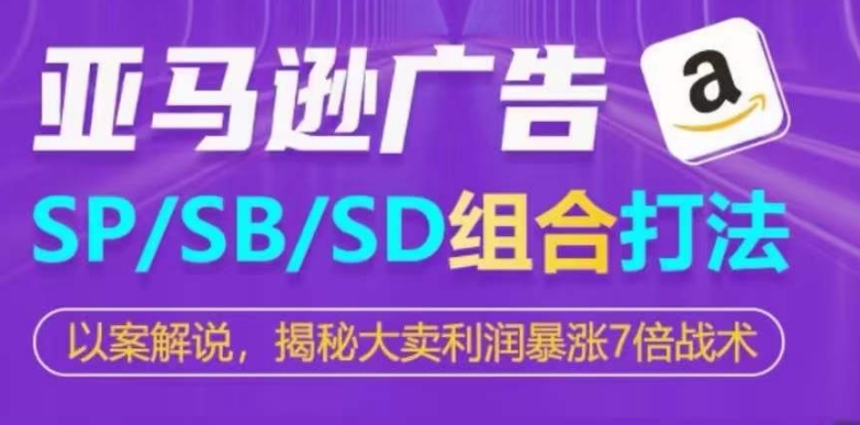 亚马逊SP/SB/SD广告组合打法，揭秘大卖利润暴涨7倍战术-91网创