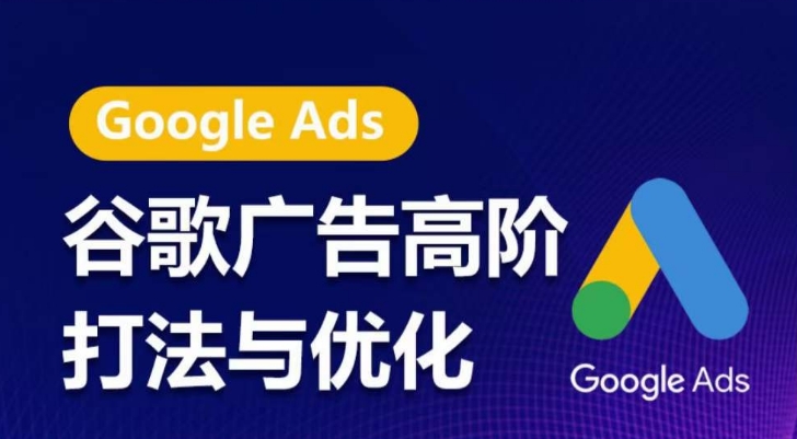 谷歌广告高阶打法与优化，凝结行业精华的谷歌广告体系课程，带你抓住流量红利，最大化ROI-91网创