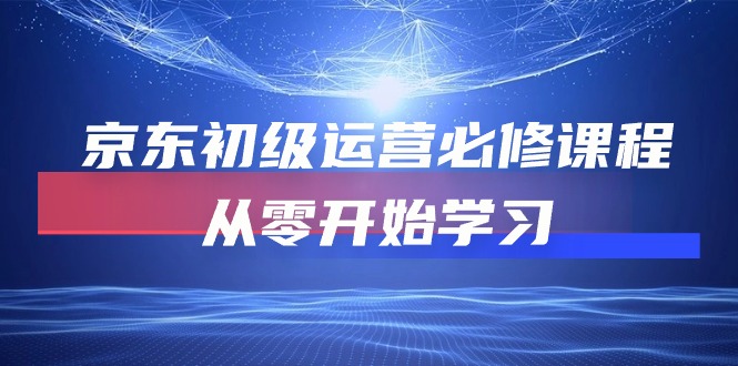 （10261期）京东初级运营必修课程，从零开始学习-91网创